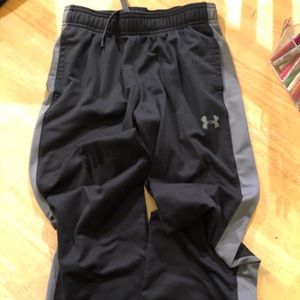 Under Armour Black Youth Pants YMedium